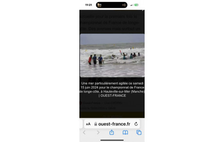 Championnat de France Longe Côte à Hauteville